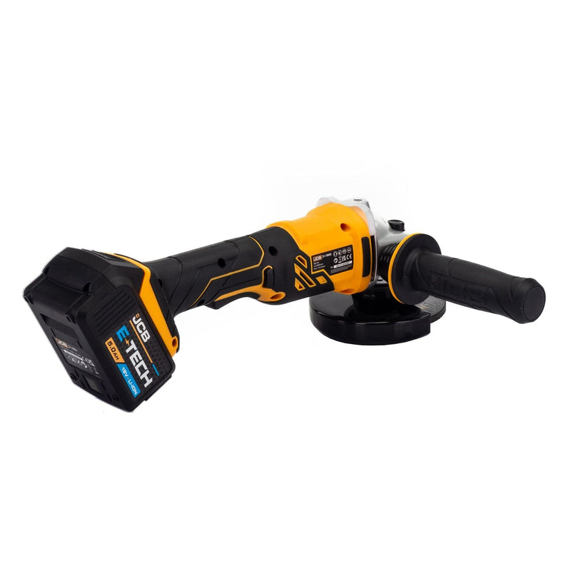 JCB Kits JCB 18V Angle Grinder Kit, 5.0Ah Li-Ion Battery, Charger with Heavy-Duty W-Boxx 136 21-18AG-5X-WB - Buy Direct from Spare and Square