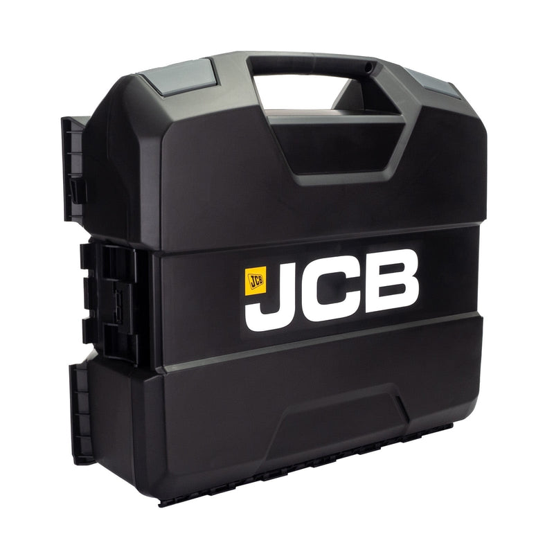 JCB Kits JCB 18V Angle Grinder Kit, 5.0Ah Li-Ion Battery, Charger with Heavy-Duty W-Boxx 136 21-18AG-5X-WB - Buy Direct from Spare and Square