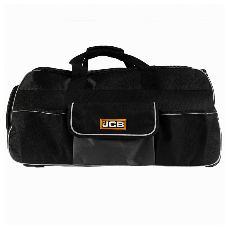 JCB Pliers JCB 26" 66cm Retractable Trolley Handled Kit Bag, Water-Resistant & Durable, 90L Capacity 21-18VKB - Buy Direct from Spare and Square