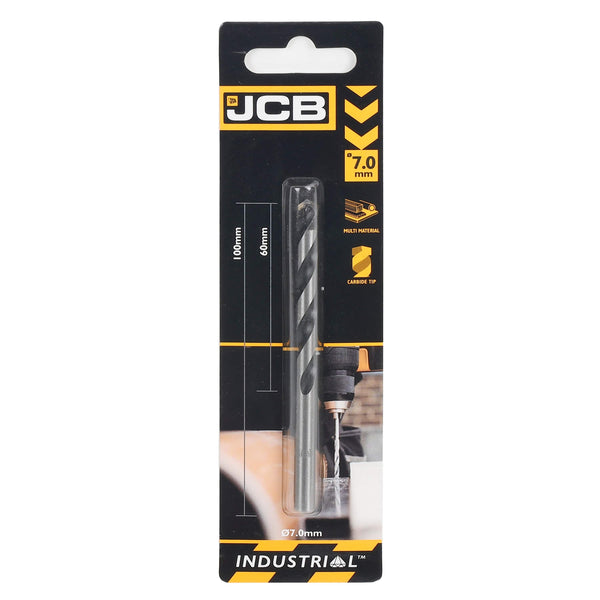 JCB Power Tool Accessories JCB Multi Purpose Drill Bit 7x100mm 5055803310578 - Buy Direct from Spare and Square