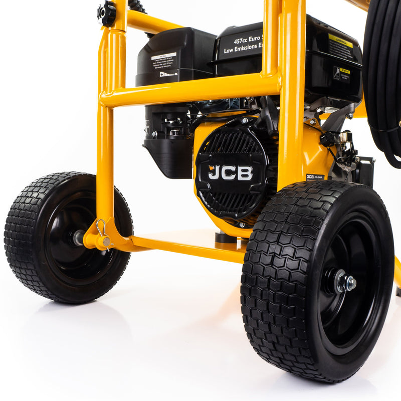 JCB Pressure Washer JCB Petrol Pressure Washer - PW15040P - 15hp JCB Engine - 4000psi 5059608313048 JCB-PW15040P - Buy Direct from Spare and Square