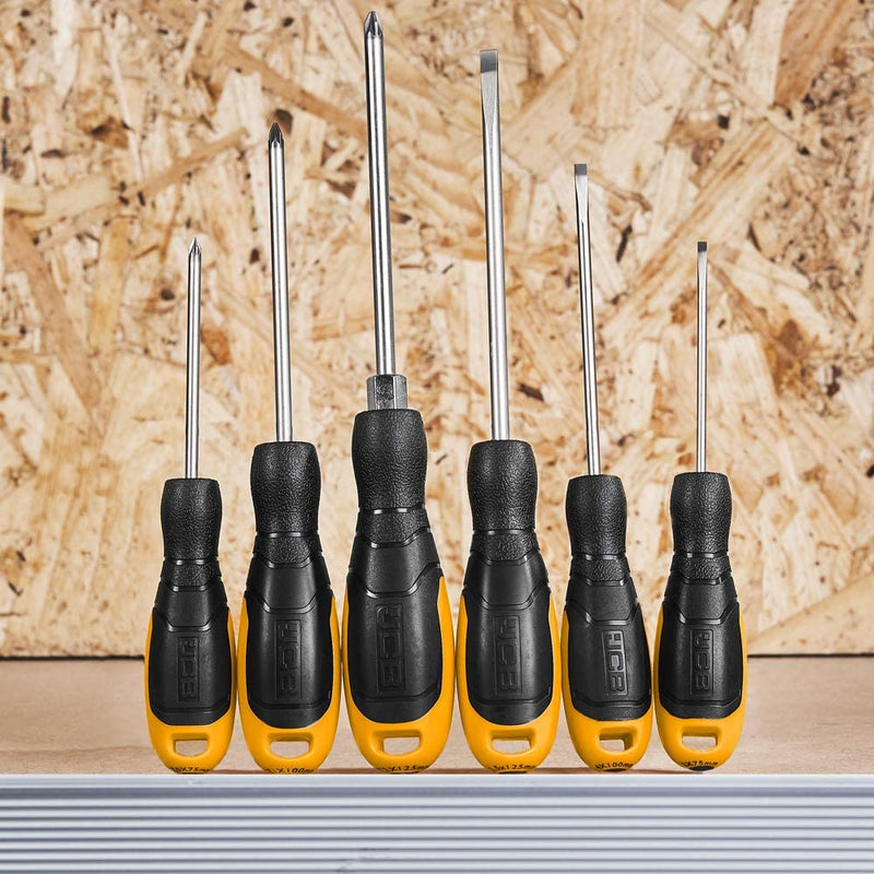 JCB Screwdriver JCB 6 Piece Screwdriver Set JCB-6PC-SD - Buy Direct from Spare and Square