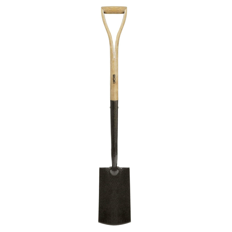 JCB Spades JCB Heritage Border Spade, Heavy-Duty Steel Blade, Ash Wood Split YD Handle JCBHBS01 - Buy Direct from Spare and Square