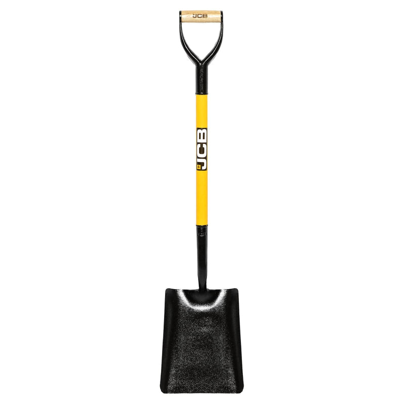 JCB Spades JCB Professional Square Mouth Site Master Shovel, Heavy-Duty Steel Blade, 250 x 300mm Blade JCBSM2S01 - Buy Direct from Spare and Square