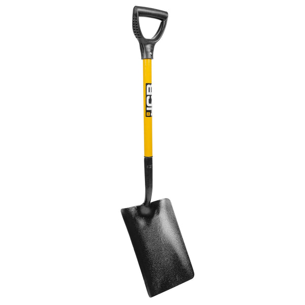 JCB Spades JCB Professional Taper Mouth Site Shovel, Heavy-Duty Steel Blade, 230-210 x 305mm Blade JCBSS2T01 - Buy Direct from Spare and Square