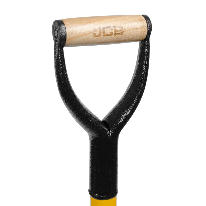 JCB Spades JCB Professional Tapered Mouth Site Master Shovel, Heavy-Duty Steel Blade, 230-210 x 305mm Blade JCBSM2T01 - Buy Direct from Spare and Square