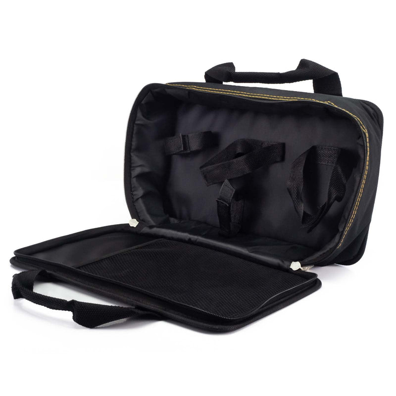 JCB Storage JCB Zipped Power Tool Bag Storage Case, 35 x 11 x 21.5cm 21-ZCASE - Buy Direct from Spare and Square