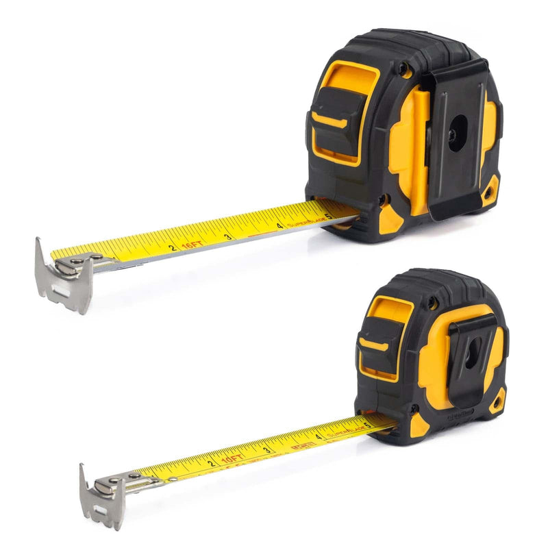 JCB Tape Measures JCB Tape Measure Twin Pack JCB-TAPE-TWIN - Buy Direct from Spare and Square