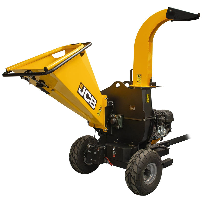 JCB Wood Chipper JCB 457cc Petrol Powered Heavy Duty Wood Chipper 120mm / 4.72" 5059608313086 JCB-CH150120PE - Buy Direct from Spare and Square