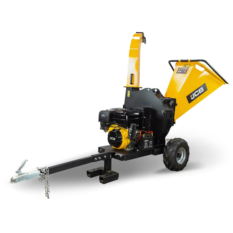 JCB Wood Chipper JCB 457cc Petrol Powered Heavy Duty Wood Chipper 120mm / 4.72" 5059608313086 JCB-CH150120PE - Buy Direct from Spare and Square