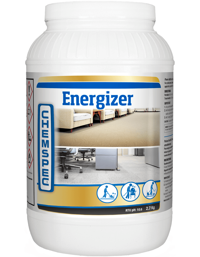 Legend Brands Europe Cleaning Chemicals Chemspec - ENERGIZER BOOSTER (2.72Kg Jar ) 729678950478 123378 - Buy Direct from Spare and Square