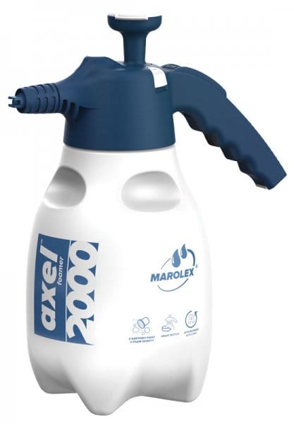 Marolex Chemical Sprayer Marolex Axel 2000 Pressure Foamer - 2.4 Litre Foam Sprayer EPDM Seals 408-1050 - Buy Direct from Spare and Square
