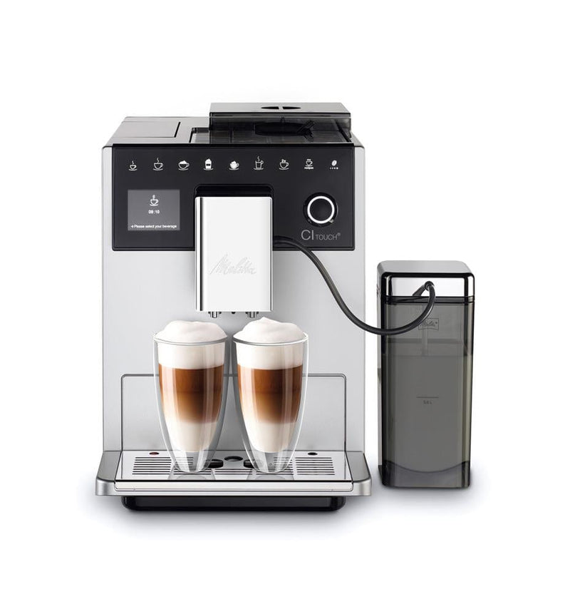 Melitta Coffee Machines Melitta CI Touch F630-101 Silver Bean To Cup Coffee Machine 4006508217786 6761410 - Buy Direct from Spare and Square