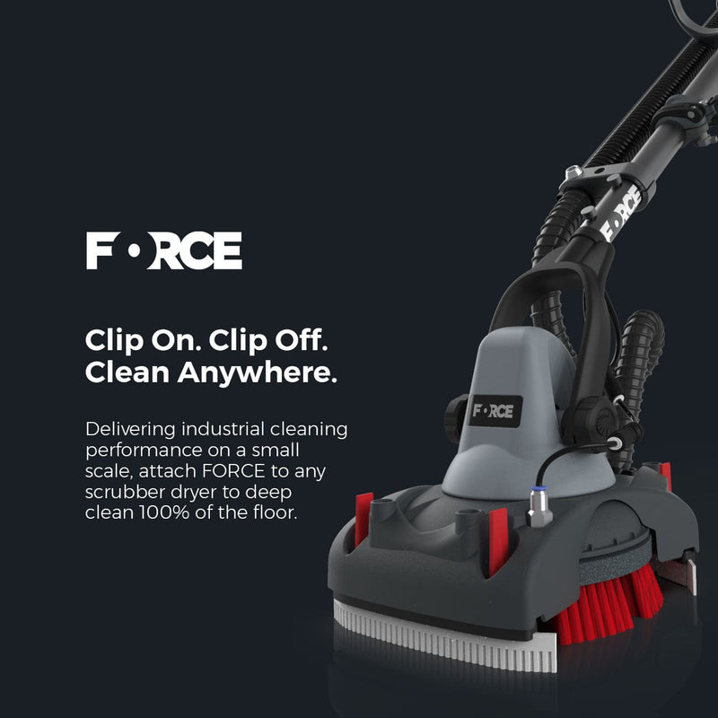 Motor Scrubber Scrubber Dryer MotorScrubber FORCE - Add Portable Scrubbing And Small Area Cleaning To Any Large Scrubber Dryer MSFORCE - Buy Direct from Spare and Square