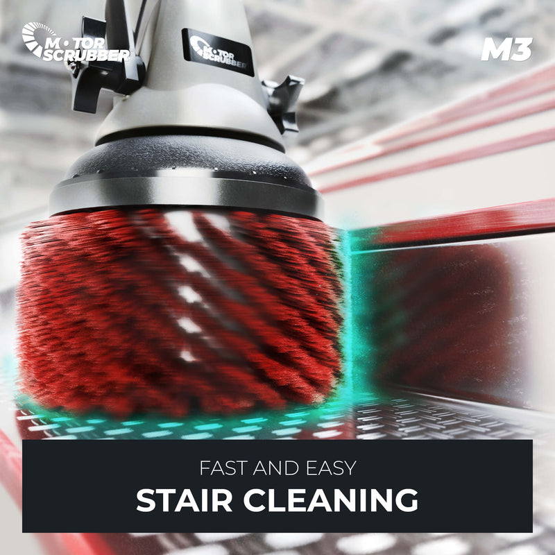 Motor Scrubber Scrubber Dryer MotorScrubber M3M - Portable, Powerful, Commercial Scrubber For Hard To Clean Areas - 70cm - 140cm Handle M3M - Buy Direct from Spare and Square