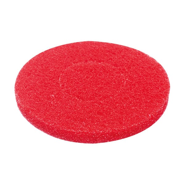 Motor Scrubber Scrubber Dryer Spares Motor Scrubber Red Polishing Pads - Polish Wooden Floors - Pack of 5 MS1064 - Buy Direct from Spare and Square