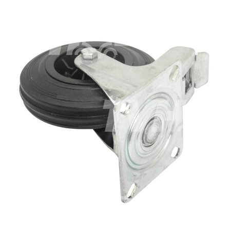 Nilfisk Pressure Washer Spares Nilfisk Neptune 5 Rear Castor Wheel Assembly and Bracket D125 301000554 - Buy Direct from Spare and Square