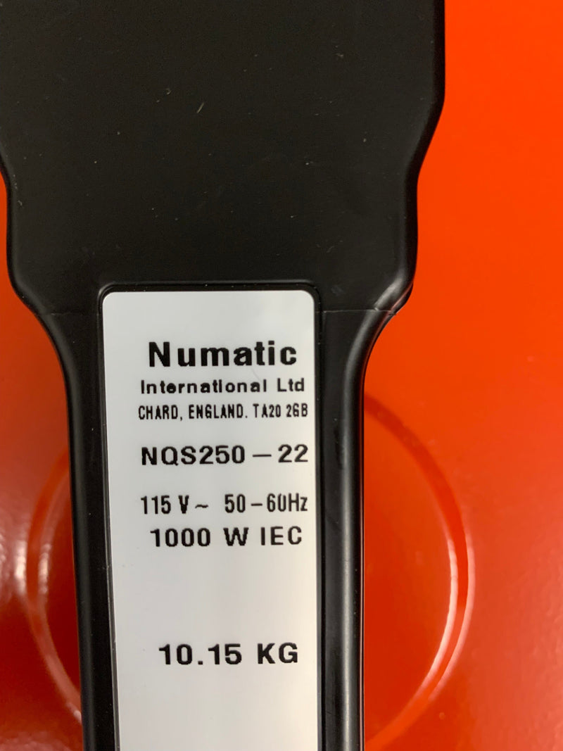 Numatic Vacuum Cleaner Brand New Numatic NQS250B 110v Metal Tub Vacuum Cleaner - Grade A+ NQS250-22 Grade A+ *BARE* - Buy Direct from Spare and Square