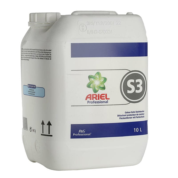 P&G Professional Cleaning Chemicals P&G Professional Ariel S3 Colour-Safe Stainbuster Laundry Additive - 10l PGP039 - Buy Direct from Spare and Square