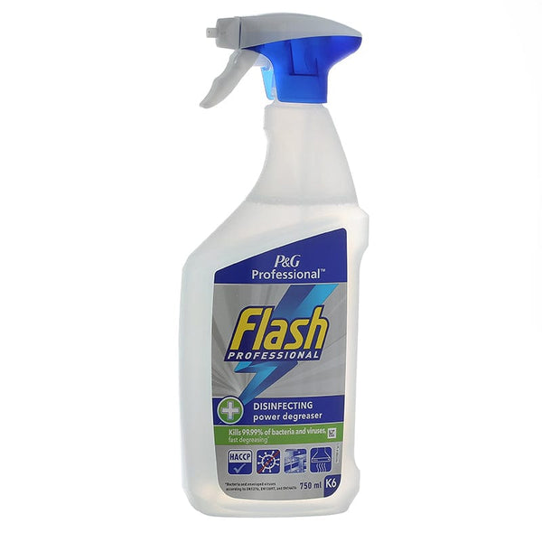 P&G Professional Cleaning Chemicals P&G Professional Flash Disinfecting Degreaser Cleaner - 750ml 8001841477961 SUPPGP141 - Buy Direct from Spare and Square