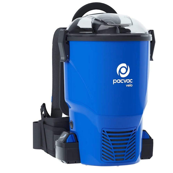 Pacvac Vacuum Cleaner Pacvac Velo Commercial Back Pack Vacuum Cleaner - Lightweight, Battery Powered PV Velo - Buy Direct from Spare and Square