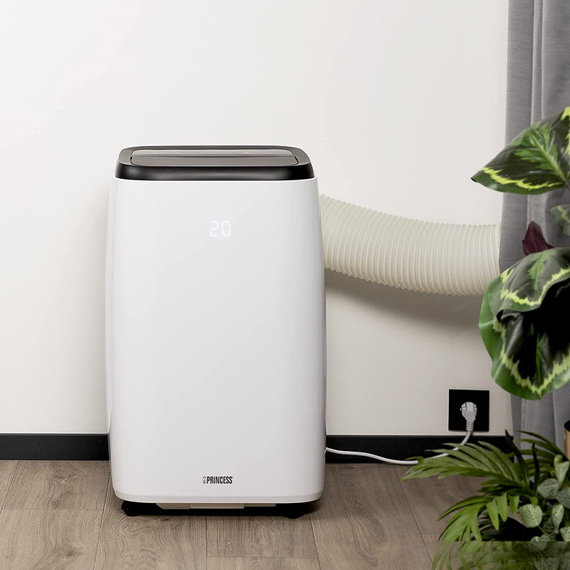 Princess Air Conditioner Princess Mobile Smart Air Conditioner - 12000 BTU - Air Conditioner, Dehumidifier and Fan 353200 - Buy Direct from Spare and Square