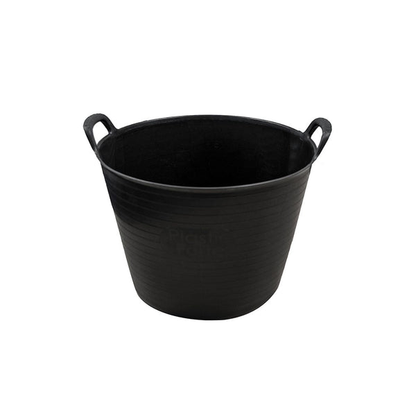 Robert Scott Bin Black Recycled Flexi Tub Black - Box of 12 5013174097559 104626-Black - Buy Direct from Spare and Square