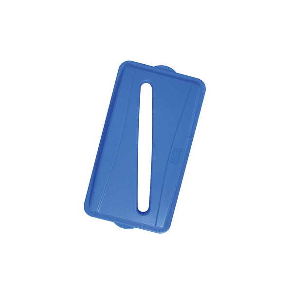 Robert Scott Bin Blue Recycling Wall Hugger Lid - Slot - Box of 4 5013174093650 101727-Blue - Buy Direct from Spare and Square