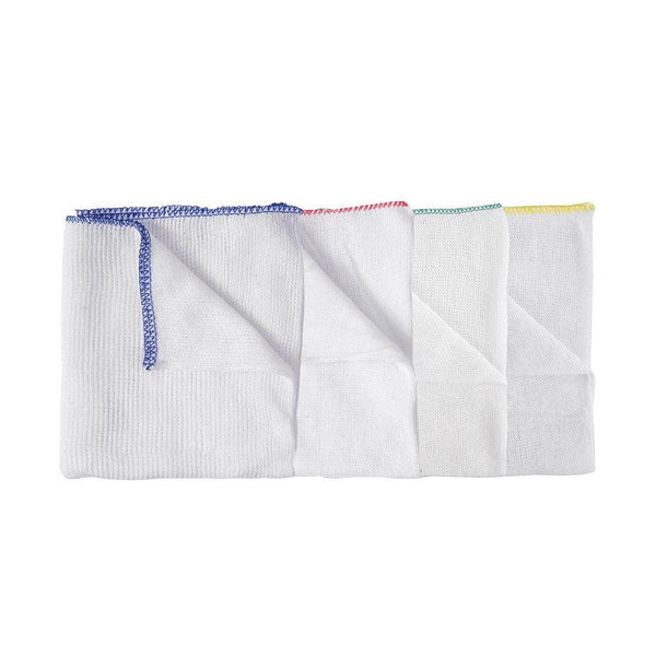 Robert Scott Dishcloth Lightweight Bleached Dishcloth 35x28cm - Box of 500 - Buy Direct from Spare and Square