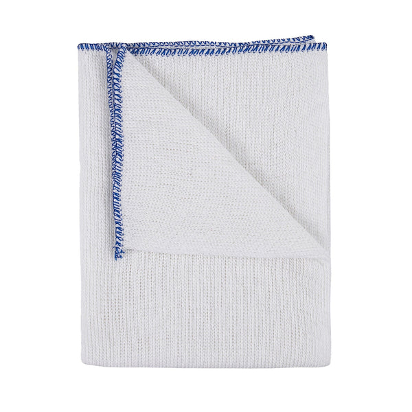 Robert Scott Dishcloth Lightweight Bleached Dishcloth 40x30cm - Box of 500 - Buy Direct from Spare and Square