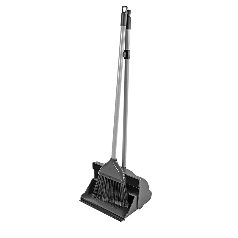 Robert Scott Dustpan Sets Black Contract Lobby Dustpan & Brush - Box of 10 5013174022537 101051-Black - Buy Direct from Spare and Square