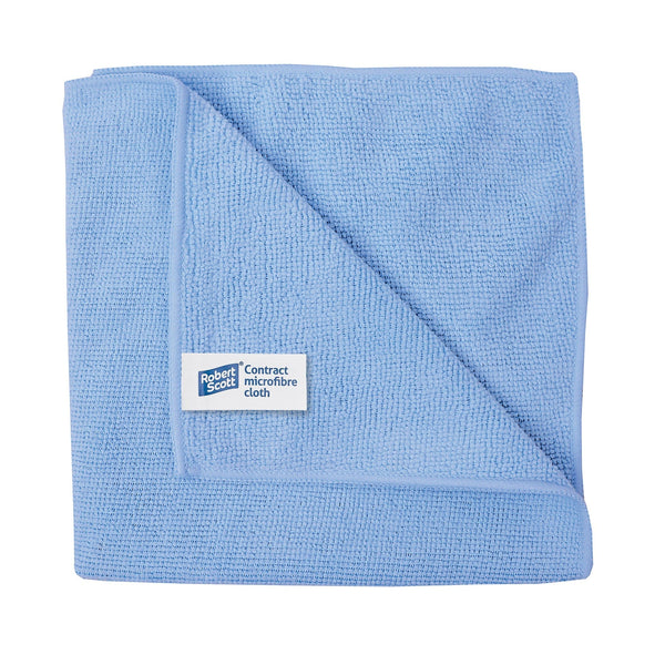 Robert Scott Microfibre Cloth Contract Microfibre Cloth - Box of 200 - Buy Direct from Spare and Square