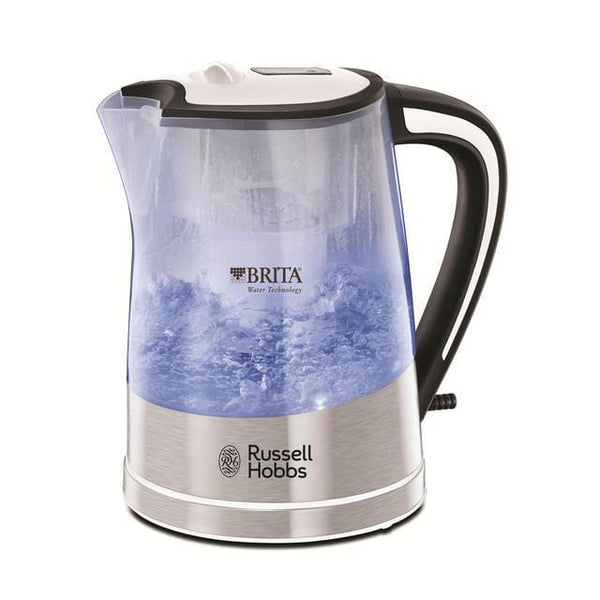 Russell Hobbs Kettles Russell Hobbs Brita Purity Filter Clear Plastic Kettle 22851 4008496856343 22851 - Buy Direct from Spare and Square