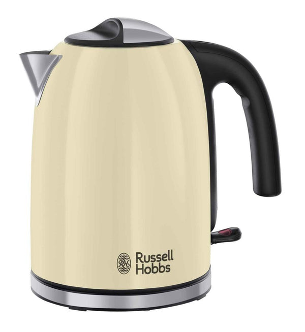 Russell Hobbs Kettles Russell Hobbs Colours Cream Kettle 4008496894635 20415 - Buy Direct from Spare and Square