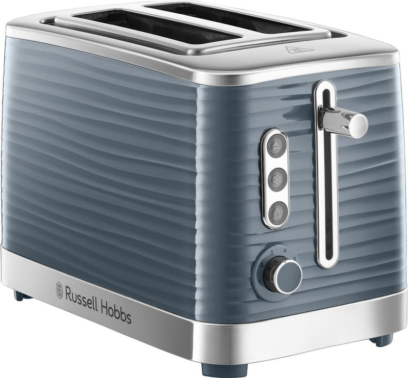 Russell Hobbs Toasters Russell Hobbs Inspire Grey 2 slice toaster 24373 5038061100044 24373 - Buy Direct from Spare and Square