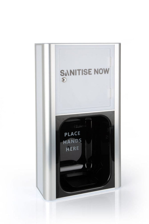 Sanitise Now Dispenser Sanitise Now Automatic Liquid Wall Mounted Soap Dispenser In White WMADWHITE-L - Buy Direct from Spare and Square