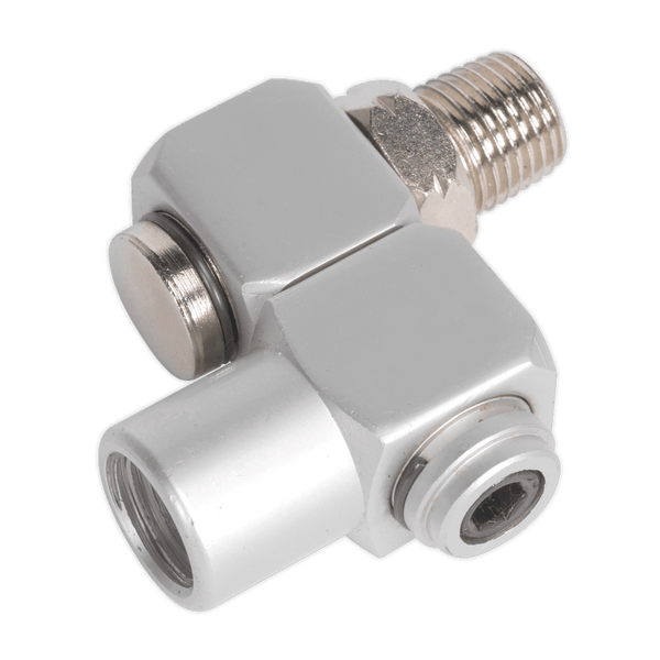 Sealey Accessories 1/4"BSP Z-Swivel Air Hose Connector-SA902 5051747626102 SA902 - Buy Direct from Spare and Square