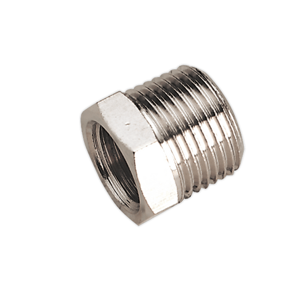 Sealey Accessories Adaptor 3/8"BSPT Male to 1/4"BSP Female-SA1/3814F 5024209304627 SA1/3814F - Buy Direct from Spare and Square