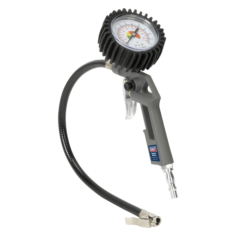 Sealey Air Accessory Kits Tyre Inflator with Gauge-SA302 5024209818674 SA302 - Buy Direct from Spare and Square