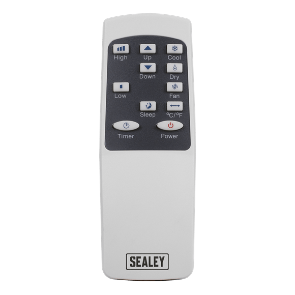 Sealey Air Conditioner Sealey Portable Air Conditioner - 9000 BTU - Air Conditioner, Dehumidifier SAC9002 - Buy Direct from Spare and Square