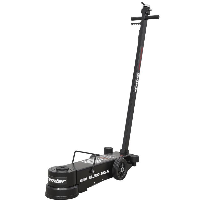 Sealey Air Jacks 20-60 Tonne Air Operated Long Reach/Low Profile Telescopic Jack-YAJ20-60LR 5054511493122 YAJ20-60LR - Buy Direct from Spare and Square