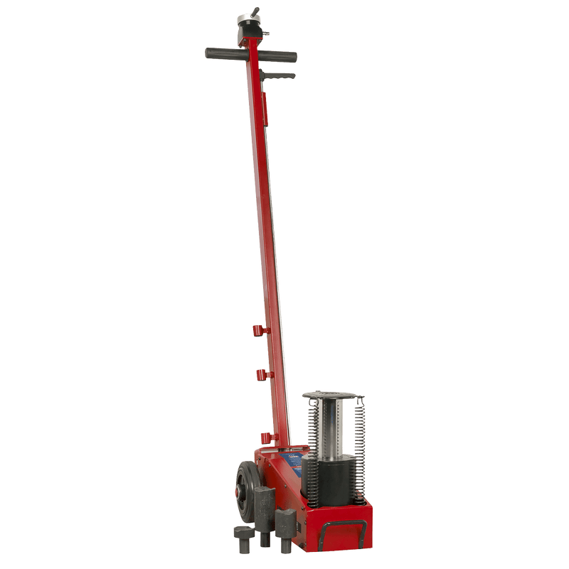 Sealey Air Jacks 20 Tonne Air Operated Trolley Jack - Single Stage-YAJ201 5051747980389 YAJ201 - Buy Direct from Spare and Square