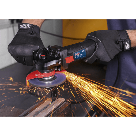 Sealey Angle Grinder Sealey 115mm 750W Angle Grinder - 230V SGS115 - Buy Direct from Spare and Square