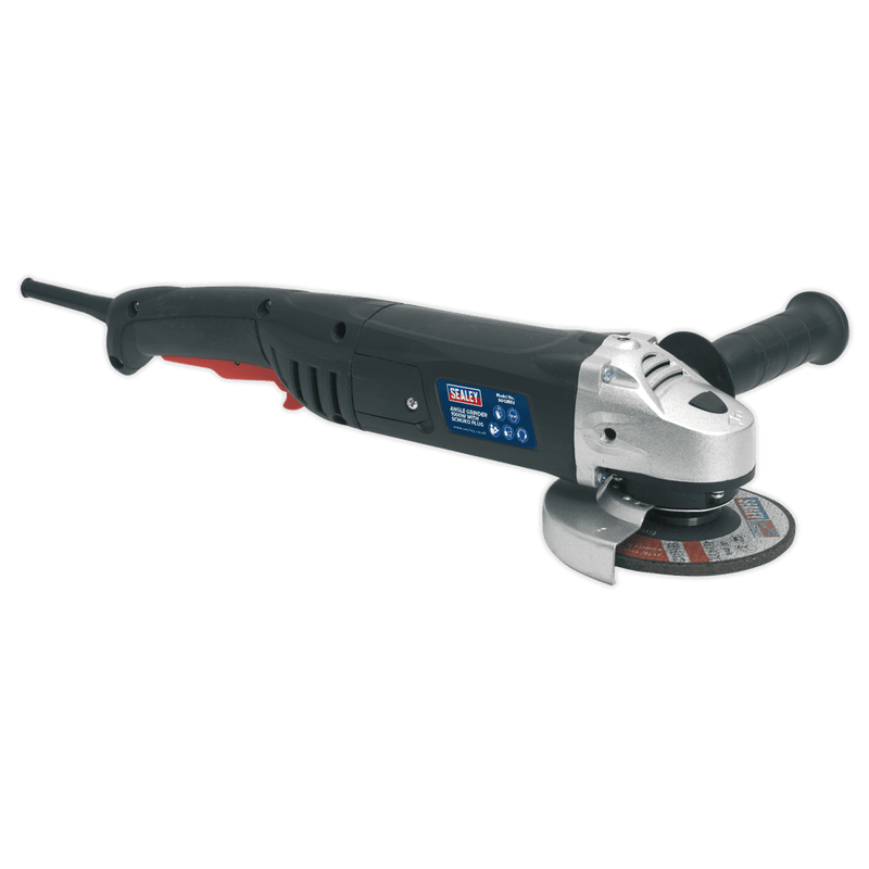 Sealey Angle Grinder Sealey 125mm 1000W Angle Grinder - 230V - with Schuko Plug SG125EU - Buy Direct from Spare and Square