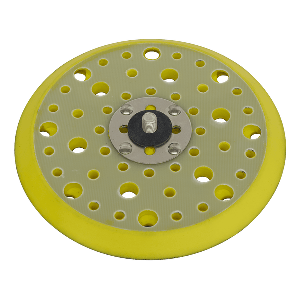 Sealey Backing Pads Ø150mm DA Dust-Free Multi-Hole Backing Pad for Hook-and-Loop Discs 5/16"UNF-PTC150MH 5054511557787 PTC150MH - Buy Direct from Spare and Square