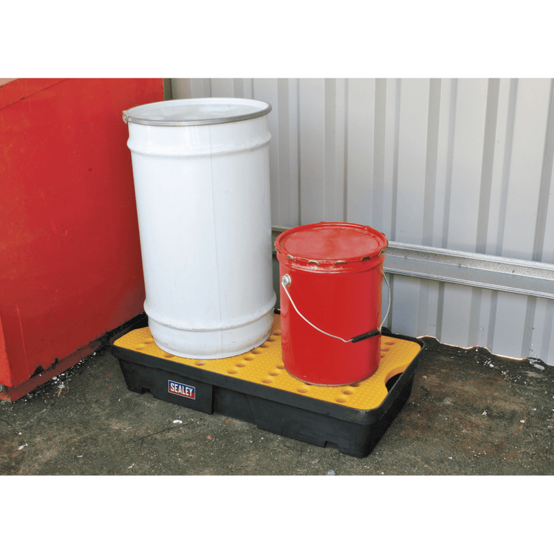 Sealey Barrel Bunds 30L Spill Tray with Platform-DRP31 5051747513235 DRP31 - Buy Direct from Spare and Square