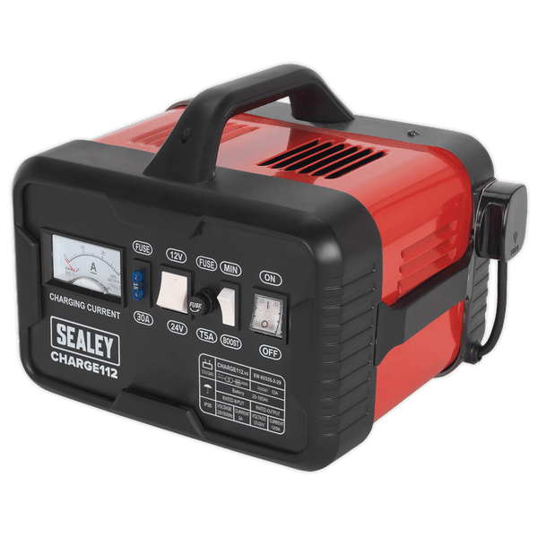 Sealey Battery Maintenance 16A 12/24V Battery Charger-CHARGE112 5051747691056 CHARGE112 - Buy Direct from Spare and Square