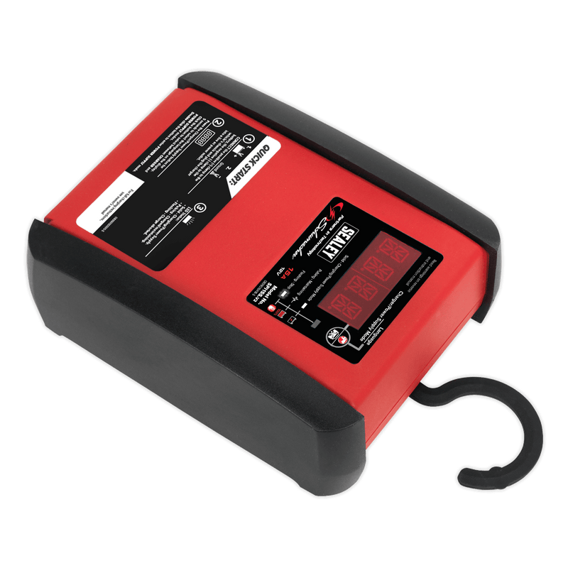 Sealey Battery Maintenance Schumacher® 15A 12V Automatic Smart Battery Charger & Maintainer-SPI15S 5054511421286 SPI15S - Buy Direct from Spare and Square