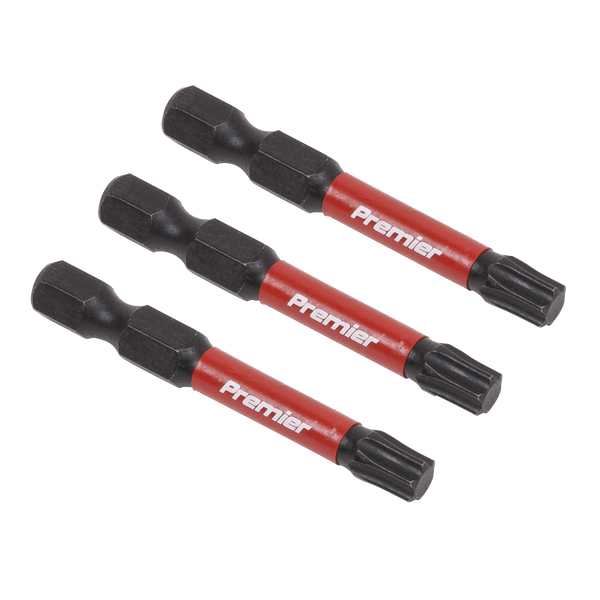 Sealey Bit Sets 3pc 50mm TRX-Star* T30 Impact Power Tool Bit Set-AK8245 5054511957006 AK8245 - Buy Direct from Spare and Square