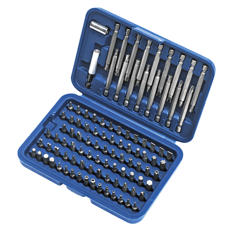 Sealey Bit Sets 99pc Long & Short Power Tool/Security Bit Set-AK2099 5024209680080 AK2099 - Buy Direct from Spare and Square